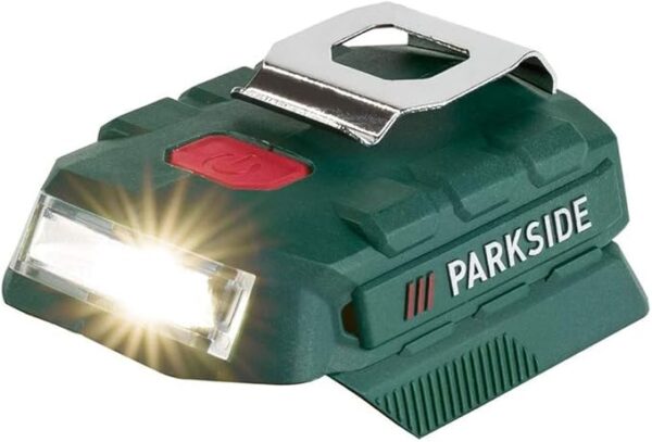 518KyQO6jhL._AC_SX679_.jpg Caricabatterie USB PAA 20-LI con LED per Parkside X 20 V
