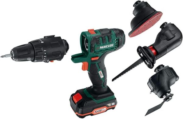 Trapano Avvitatore Cordless 4 in 1 Multifunzionale